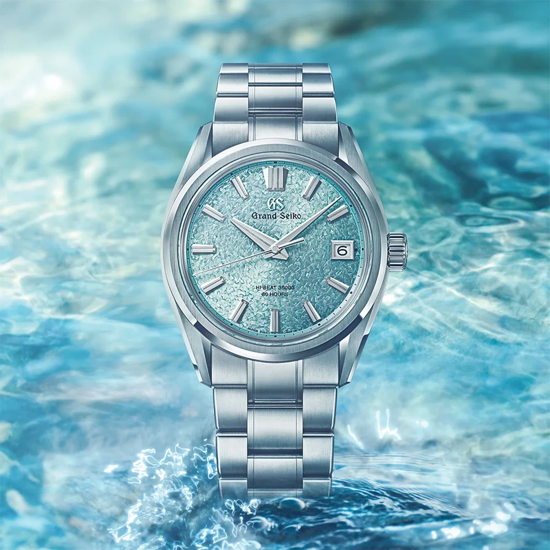 SLGH035 E9 "Genbi Valley" Hi-Beat Ever-Brilliant Steel 40mm - Light Blue on Bracelet