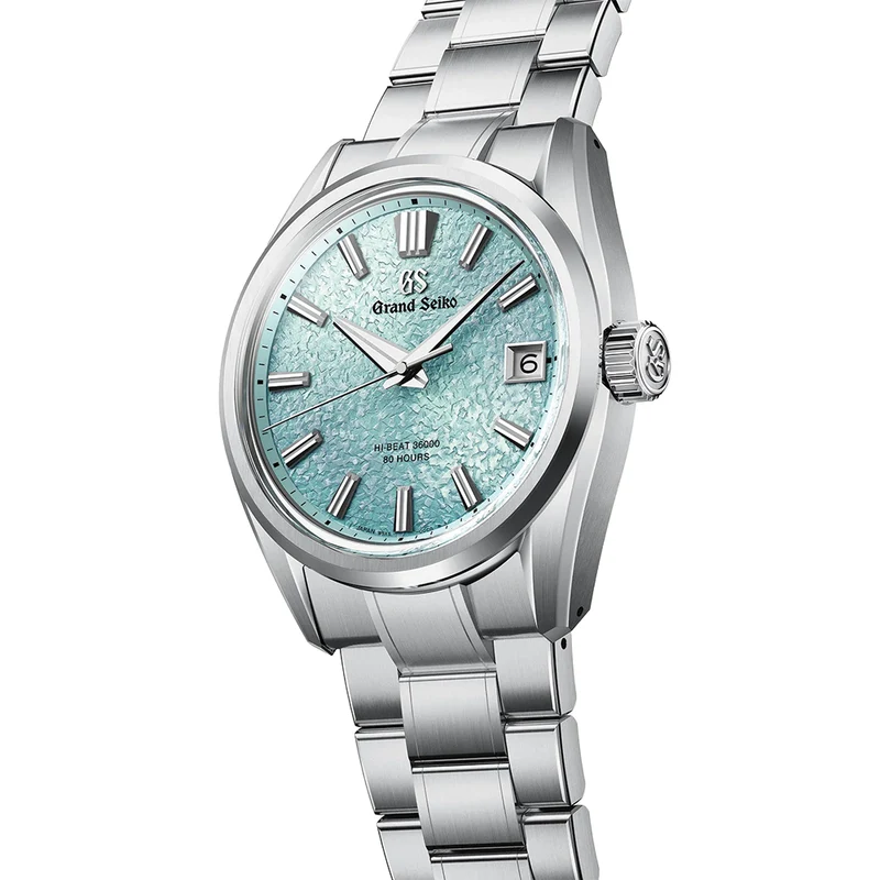 SLGH035 E9 "Genbi Valley" Hi-Beat Ever-Brilliant Steel 40mm - Light Blue on Bracelet