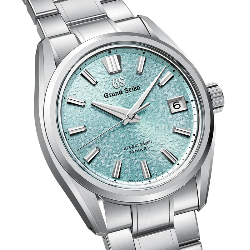 SLGH035 E9 "Genbi Valley" Hi-Beat Ever-Brilliant Steel 40mm - Light Blue on Bracelet
