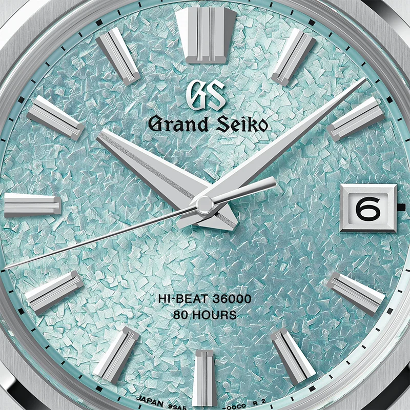 SLGH035 E9 "Genbi Valley" Hi-Beat Ever-Brilliant Steel 40mm - Light Blue on Bracelet