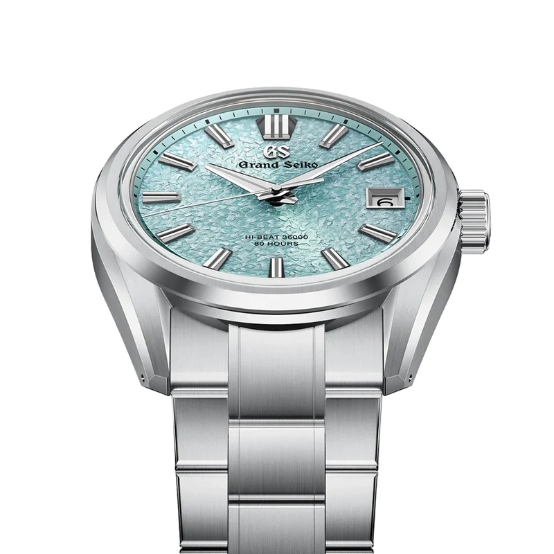 SLGH035 E9 "Genbi Valley" Hi-Beat Ever-Brilliant Steel 40mm - Light Blue on Bracelet