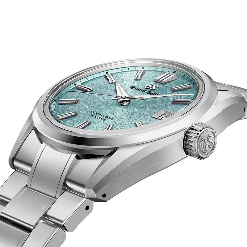 SLGH035 E9 "Genbi Valley" Hi-Beat Ever-Brilliant Steel 40mm - Light Blue on Bracelet