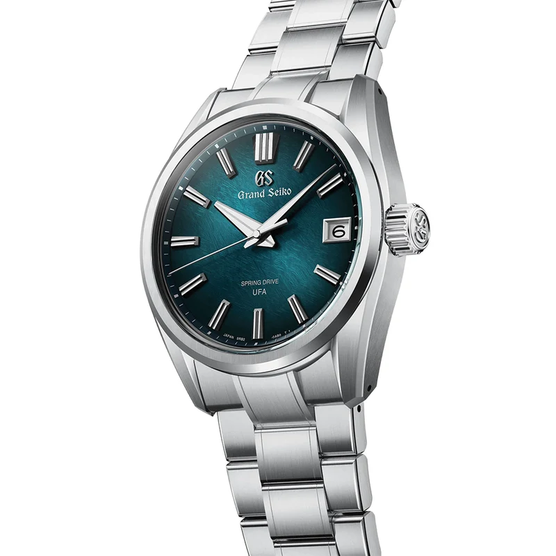 SLGB011 E9 "Atera Valley" Spring Drive UFA Ever-Brilliant Steel 40mm - Turquoise on Bracelet