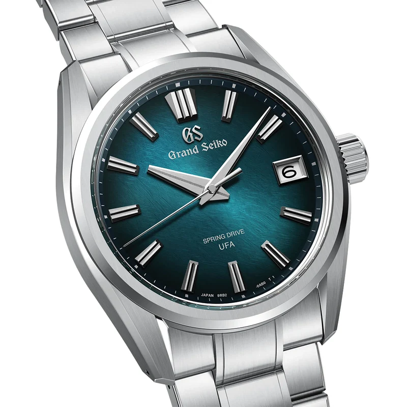 SLGB011 E9 "Atera Valley" Spring Drive UFA Ever-Brilliant Steel 40mm - Turquoise on Bracelet