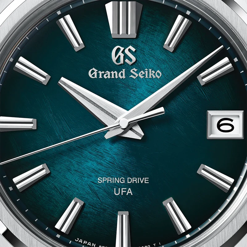 SLGB011 E9 "Atera Valley" Spring Drive UFA Ever-Brilliant Steel 40mm - Turquoise on Bracelet