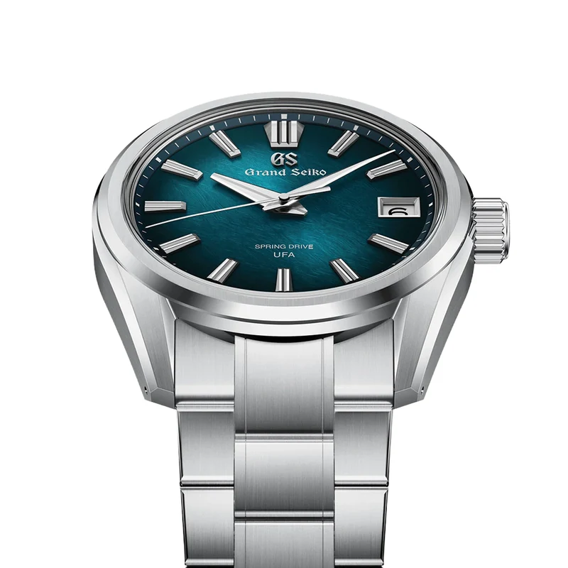 SLGB011 E9 "Atera Valley" Spring Drive UFA Ever-Brilliant Steel 40mm - Turquoise on Bracelet