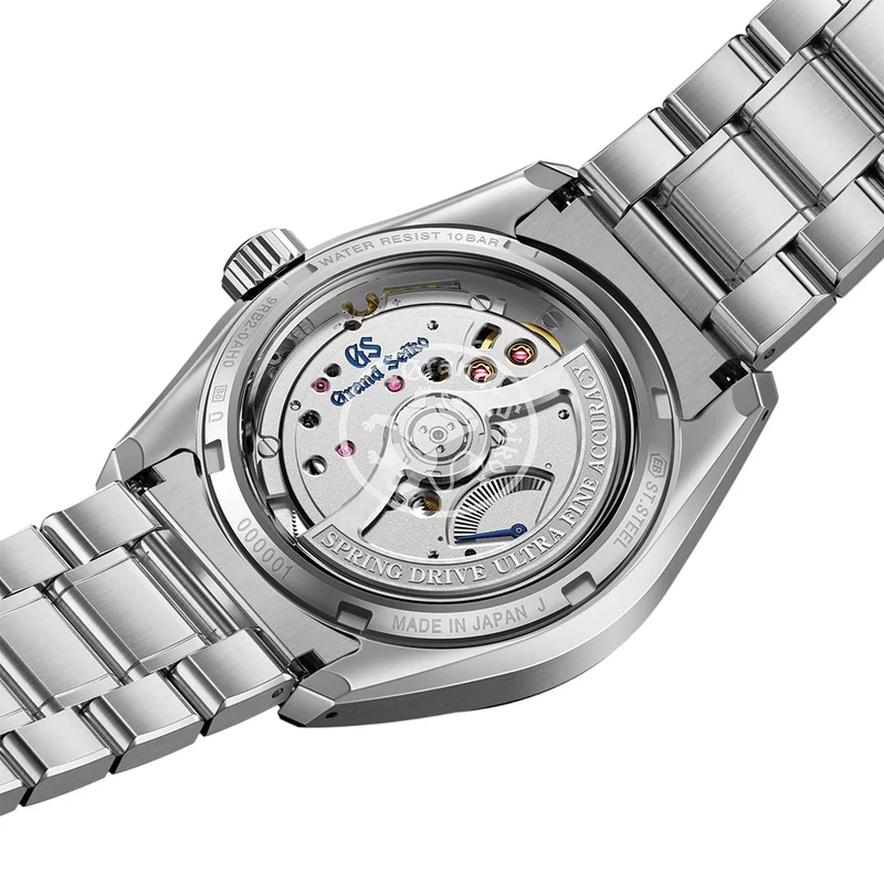 SLGB015 E9 "Lake Suwa" Spring Drive UFA Ever-Brilliant Steel 37mm - Blue on Bracelet