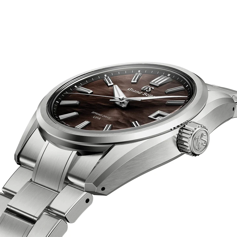 SLGB007 E9 "Lake Suwa at Night" Spring Drive UFA Titanium 40mm - Black on Bracelet