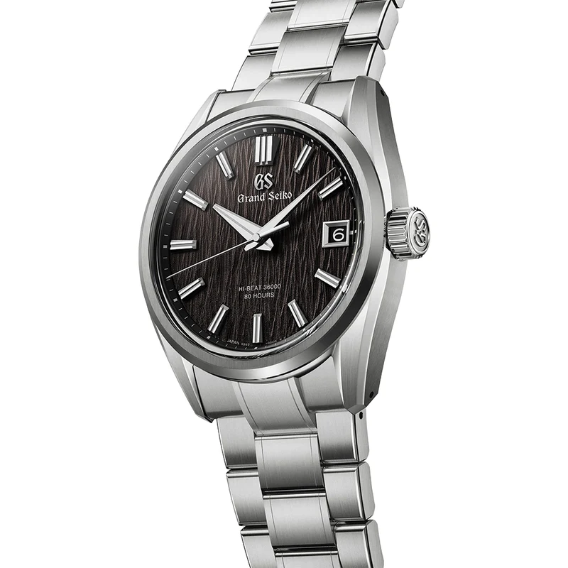 SLGH029 E9 "Night Birch" Hi-Beat Titanium 40mm - Black on Bracelet