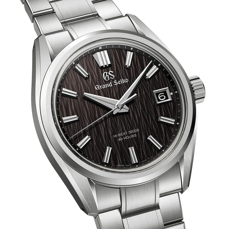 SLGH029 E9 "Night Birch" Hi-Beat Titanium 40mm - Black on Bracelet