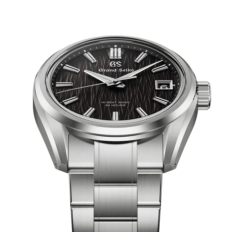 SLGH029 E9 "Night Birch" Hi-Beat Titanium 40mm - Black on Bracelet