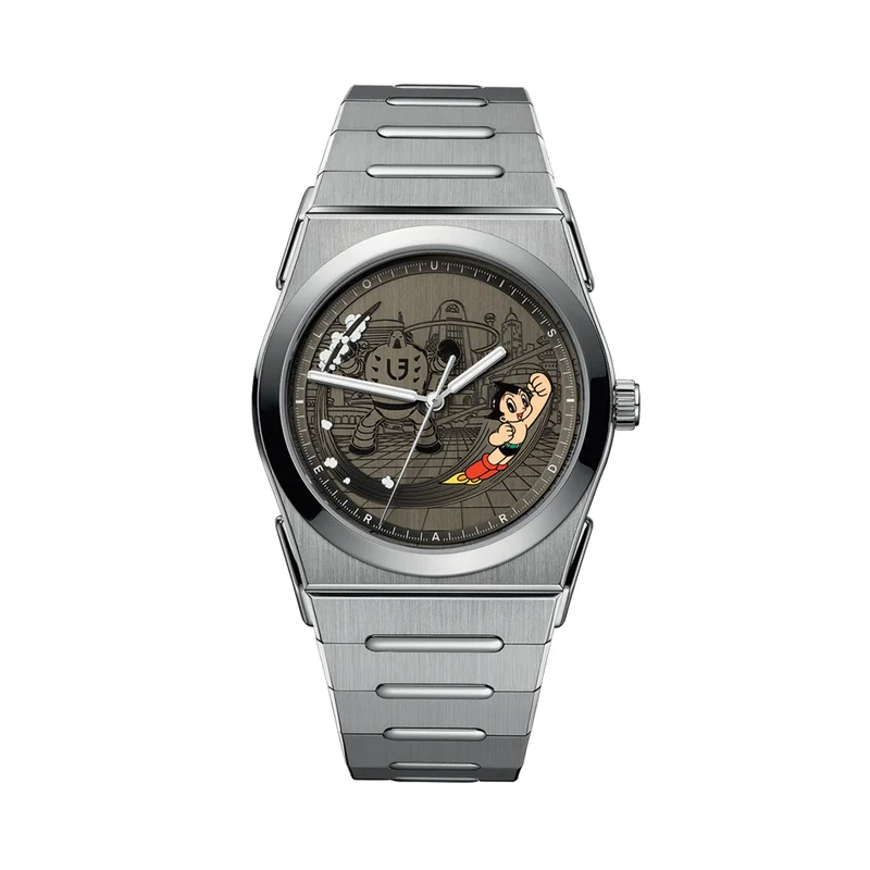 2340 Louis Erard x Astro Boy Limited Edition 40mm - Grey on Bracelet