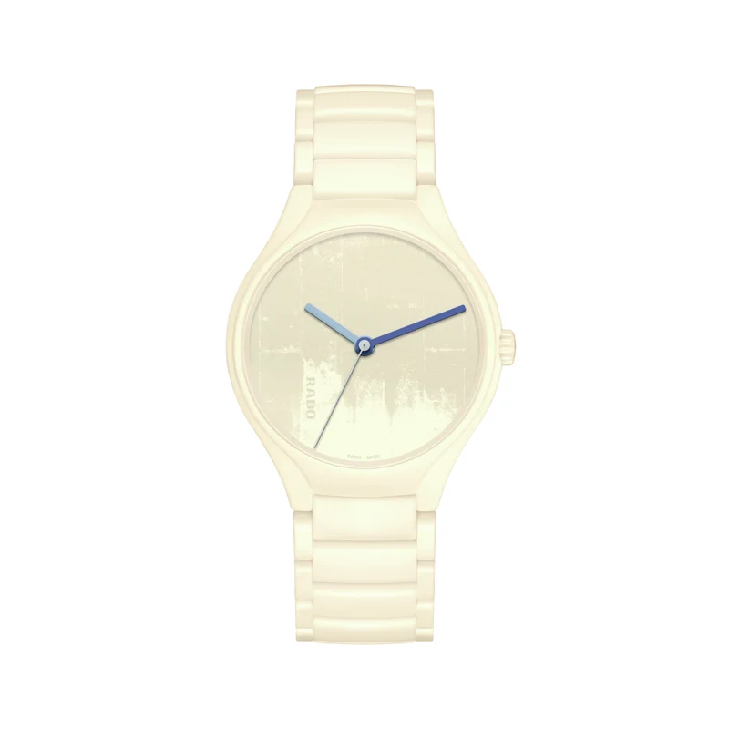 True Round x Les Couleurs® Le Corbusier® Automatic 40mm - White on Bracelet