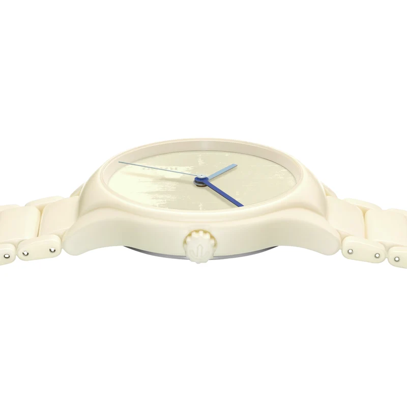 True Round x Les Couleurs® Le Corbusier® Automatic 40mm - White on Bracelet