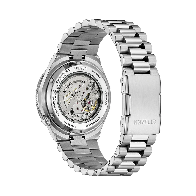 Tsuyosa Shore Automatic 40mm - Blue on Bracelet