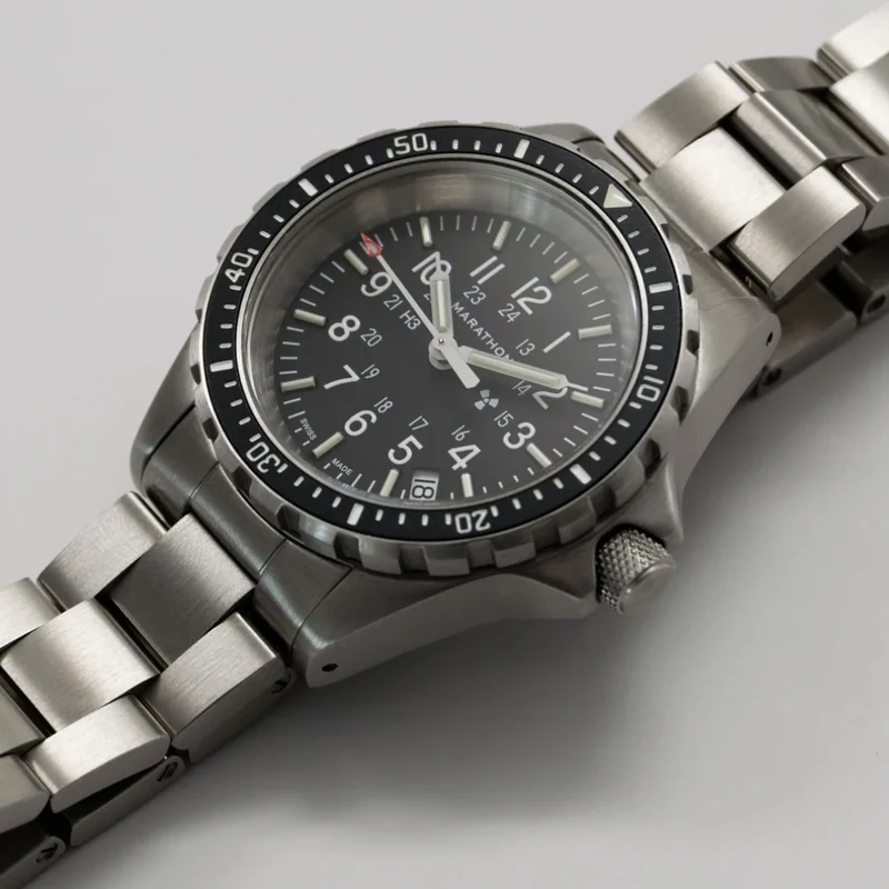 MSAR® Standard-Issue Diver's Quartz Type II 36mm - Black on Bracelet