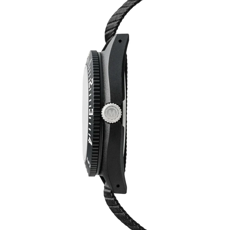 Standard-Issue Tritium Pilot's Quartz Type II NAV-D 41mm - Black on Fabric Strap