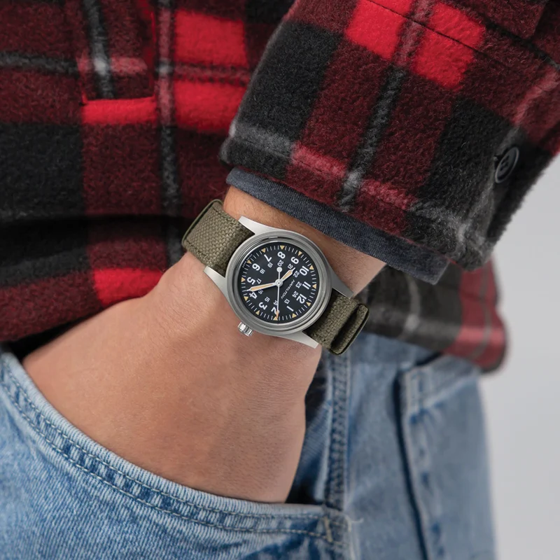 Khaki Field Mechanical Special Edition 36mm - Black on Fabric Strap