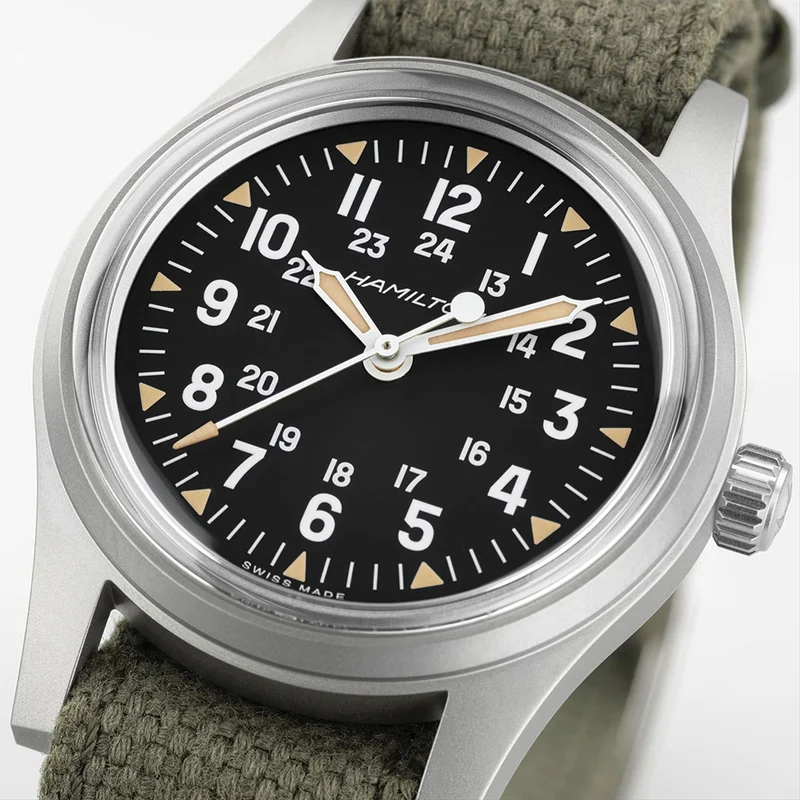 Khaki Field Mechanical Special Edition 36mm - Black on Fabric Strap