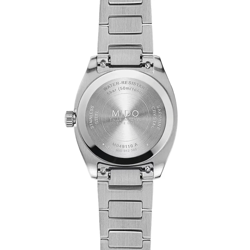 Multifort TV Quartz 28mm - White, Mother-of-Pearl, Diamond-Set on Bracelet