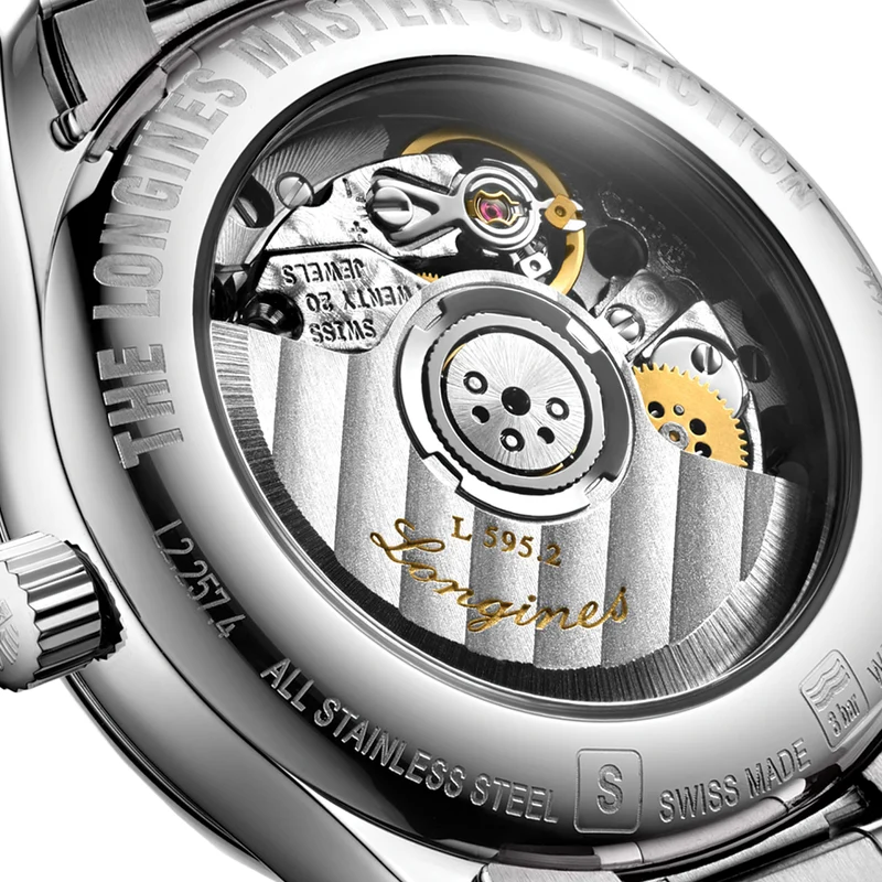 Master Collection 29mm - Silver, Diamond-Set on Bracelet