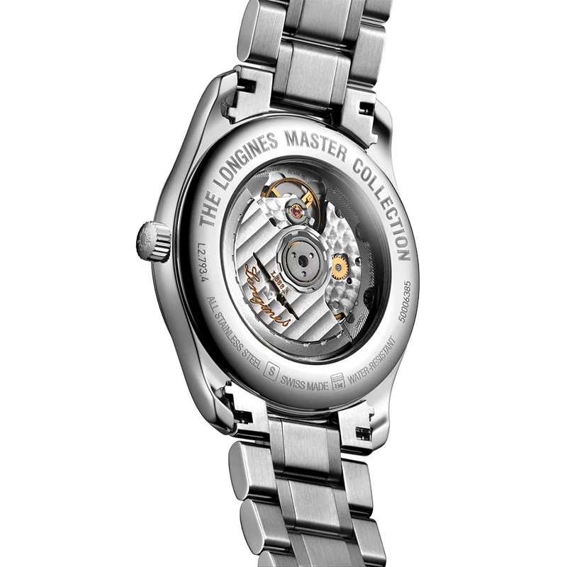 Master Collection 40mm - Silver, Diamond-Set on Bracelet
