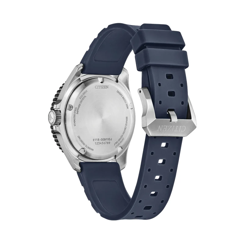 Promaster Dive 40.6mm - Blue on Rubber Strap