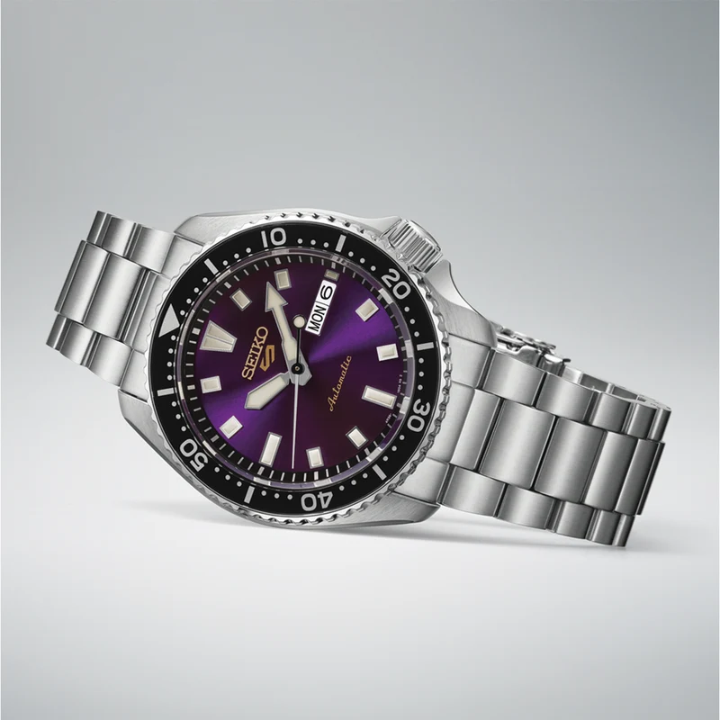 HDB003 5 Sports SKX 145th Anniversary Limited Edition 42.5mm - Purple on Bracelet