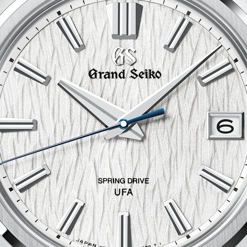SLGB009 E9 "White Birch" Spring Drive UFA Ever-Brilliant Steel 40mm - White on Bracelet