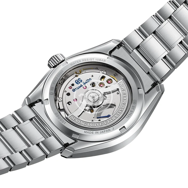 SLGB009 E9 "White Birch" Spring Drive UFA Ever-Brilliant Steel 40mm - White on Bracelet