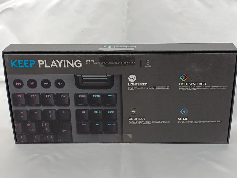 LOGICOOL Gaming-Tastatur G913-TKL-LNBK