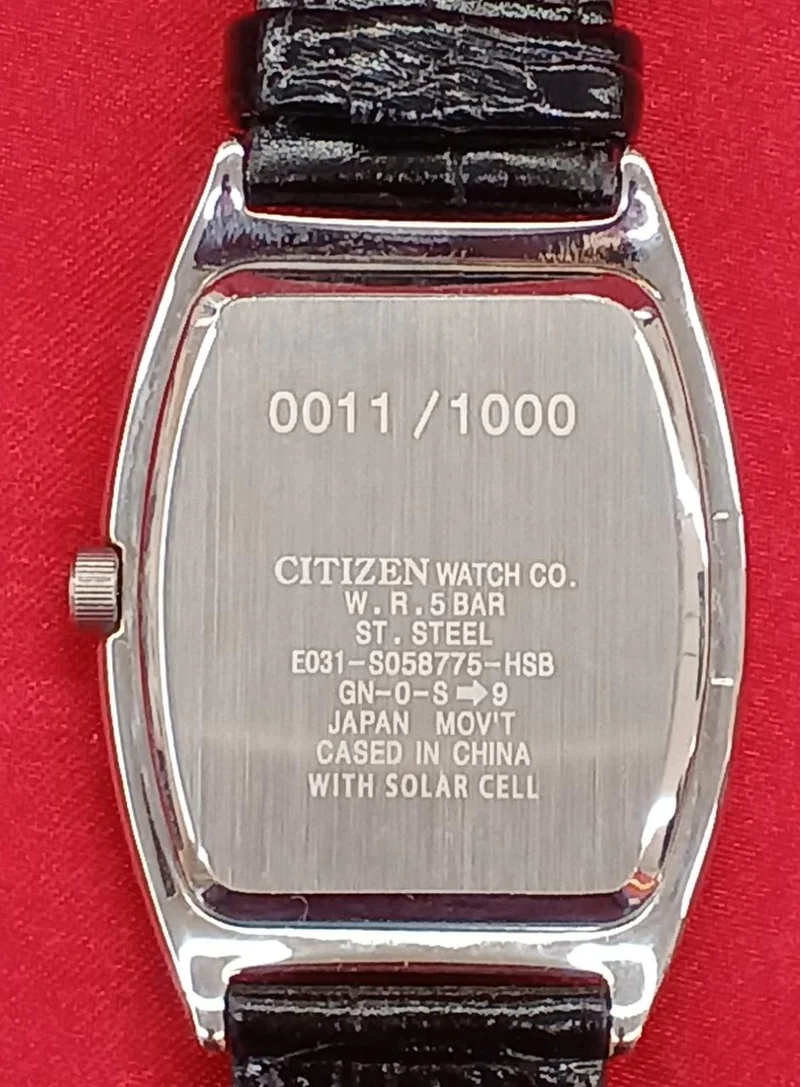 CITIZEN Quarz-Analog-Armbanduhr E031-S058775-HSB