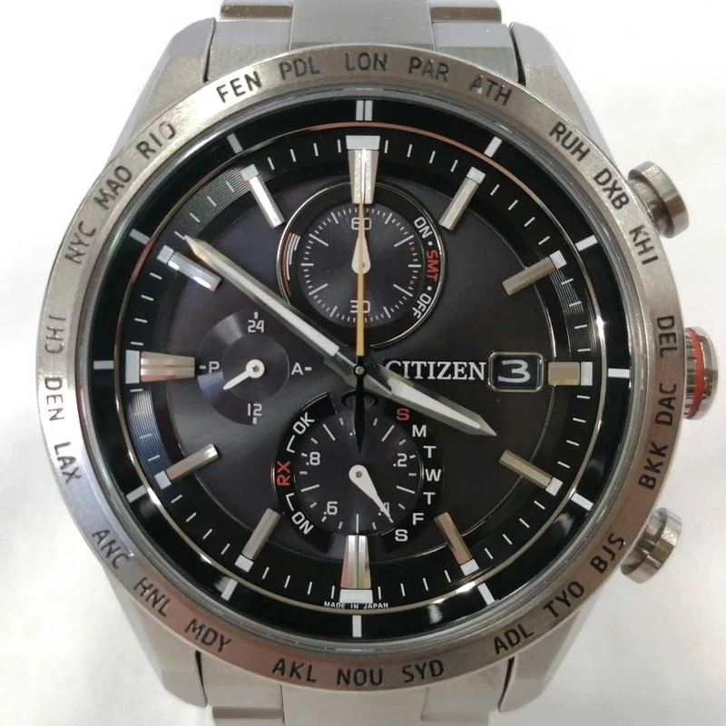 CITIZEN Radio Solar Analog AT8181-63E