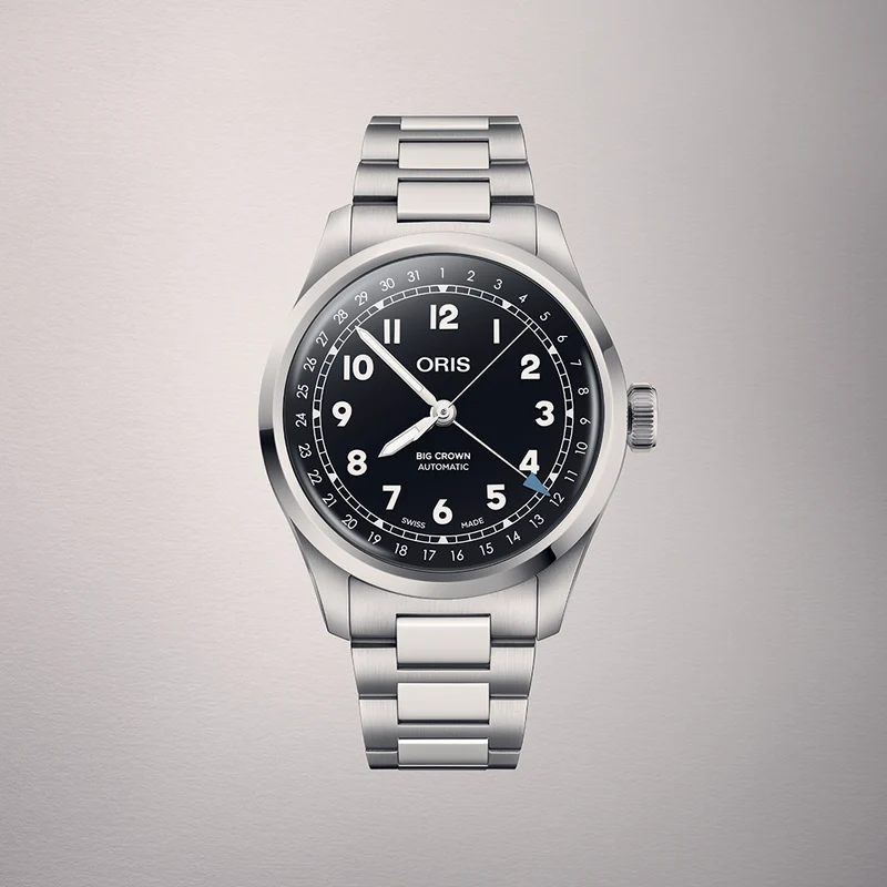 Big Crown Pointer Date 40mm - Black on Bracelet