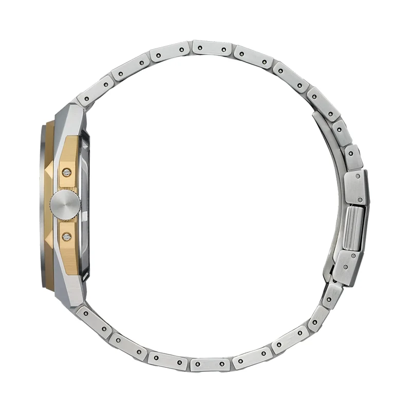 Series8 Automatic Two-Tone 39mm - White on Bracelet