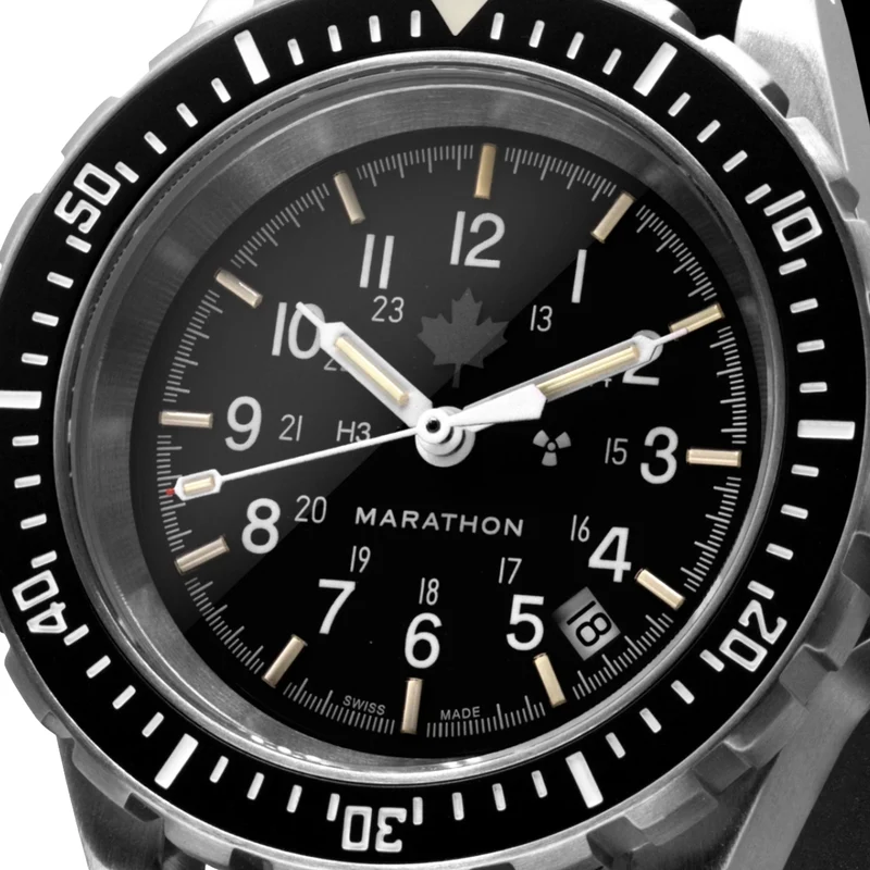 GSAR® Grey Maple Diver's Automatic Type II 41mm - Black on Bracelet