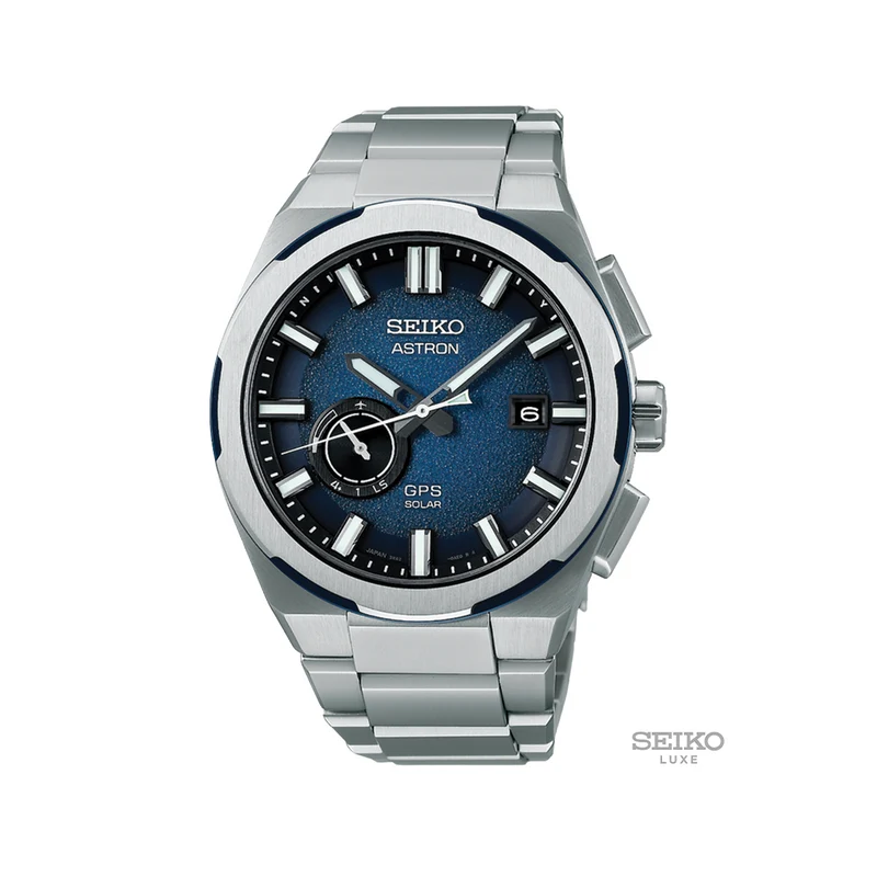 SSJ023 Astron 42mm - Blue on Bracelet