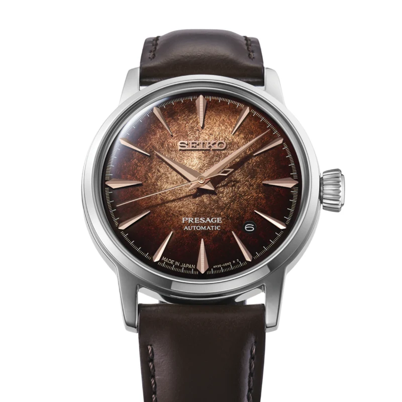 HCB003 Presage Cocktail Time 38.5mm - Brown on Leather Strap