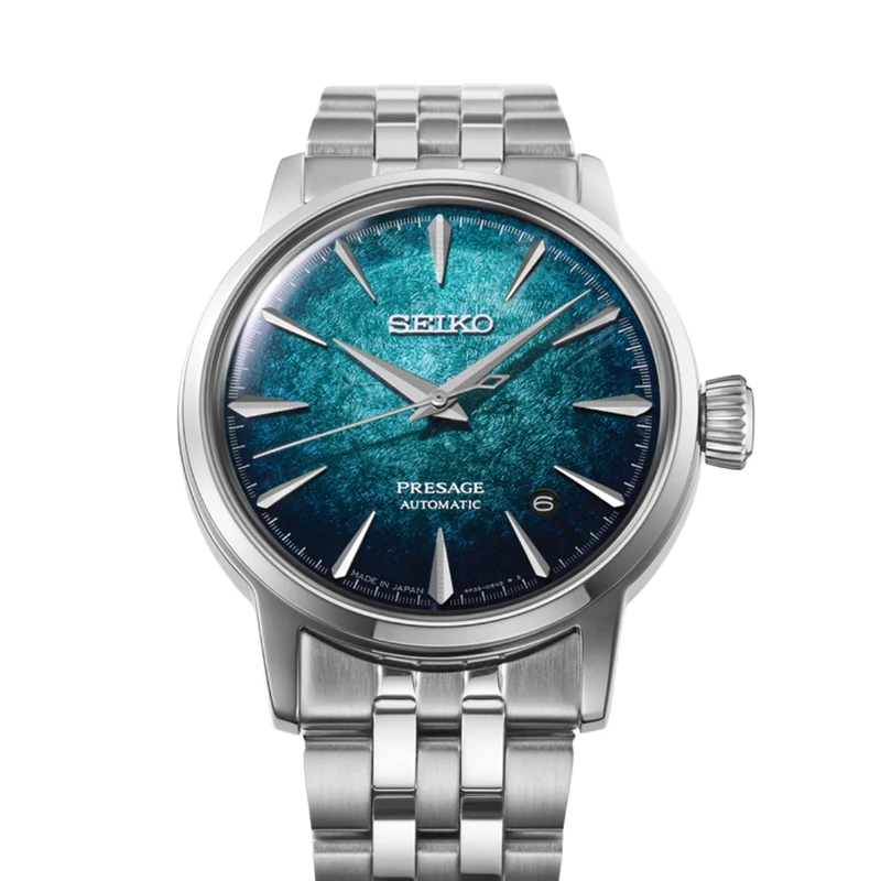 HCB001 Presage Cocktail Time 38.5mm - Blue on Bracelet