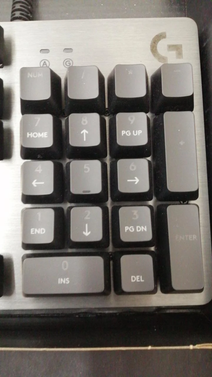 [SCHROTT] LOGICOOL Gaming-Tastatur G512 CARBON