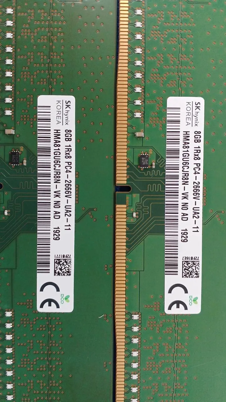 SK HYNIX Arbeitsspeicher (2 x 8 GB Riegel) HMA81GU6CJR8N-VK