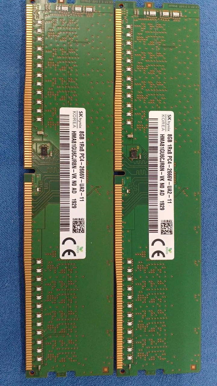 SK HYNIX Arbeitsspeicher (2 x 8 GB Riegel) HMA81GU6CJR8N-VK