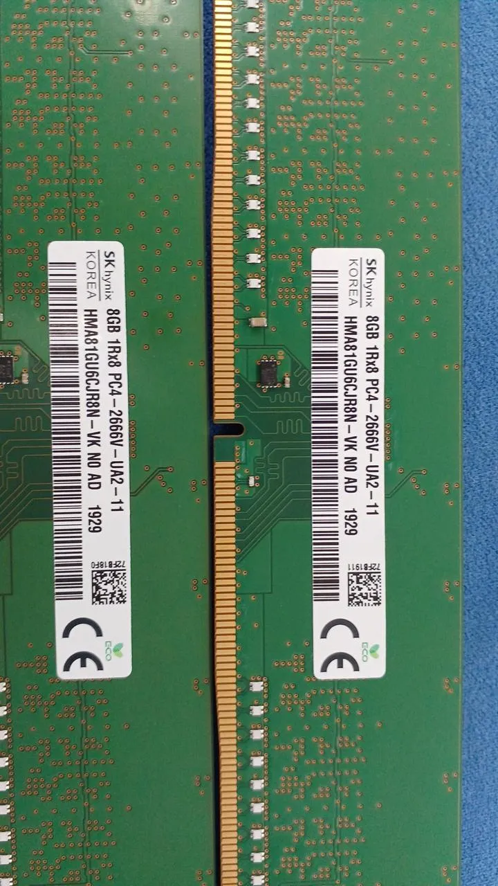 SK HYNIX Arbeitsspeicher (2 x 8 GB Riegel) HMA81GU6CJR8N-VK