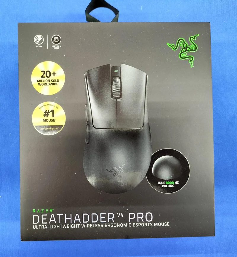 RAZER Gaming-Maus DEATHADDER V4 PRO