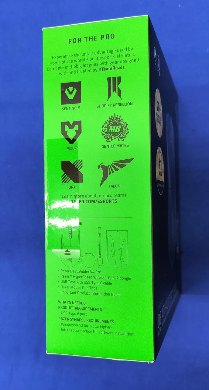 RAZER Gaming-Maus DEATHADDER V4 PRO