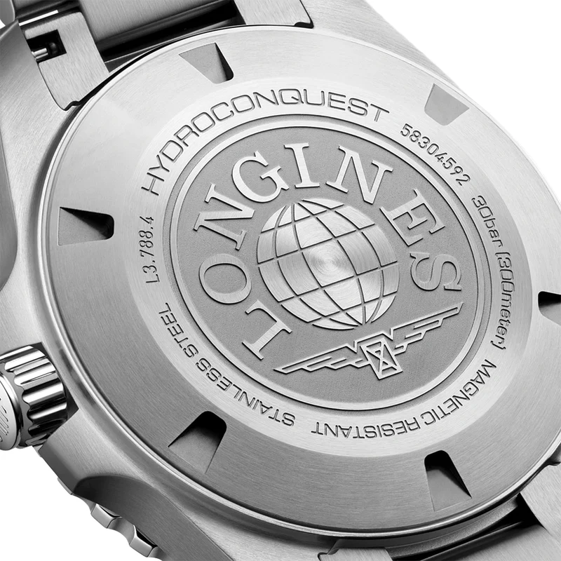 HydroConquest 42mm - Blue on Bracelet