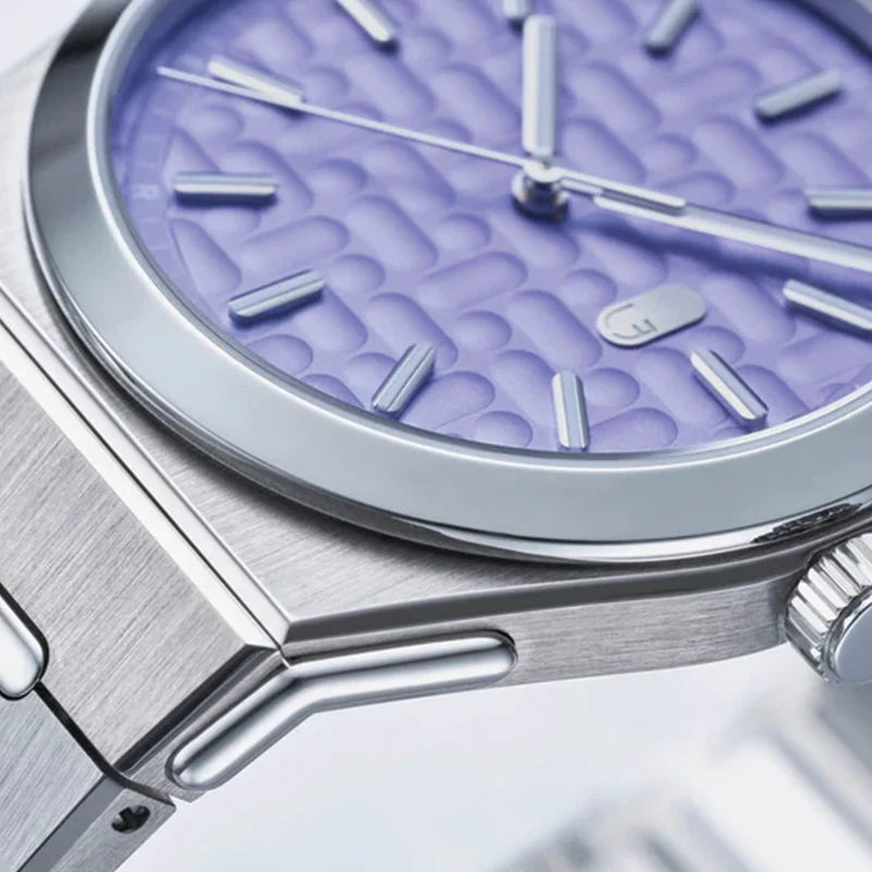 Louis Erard 2340 40mm - Mauve on Bracelet