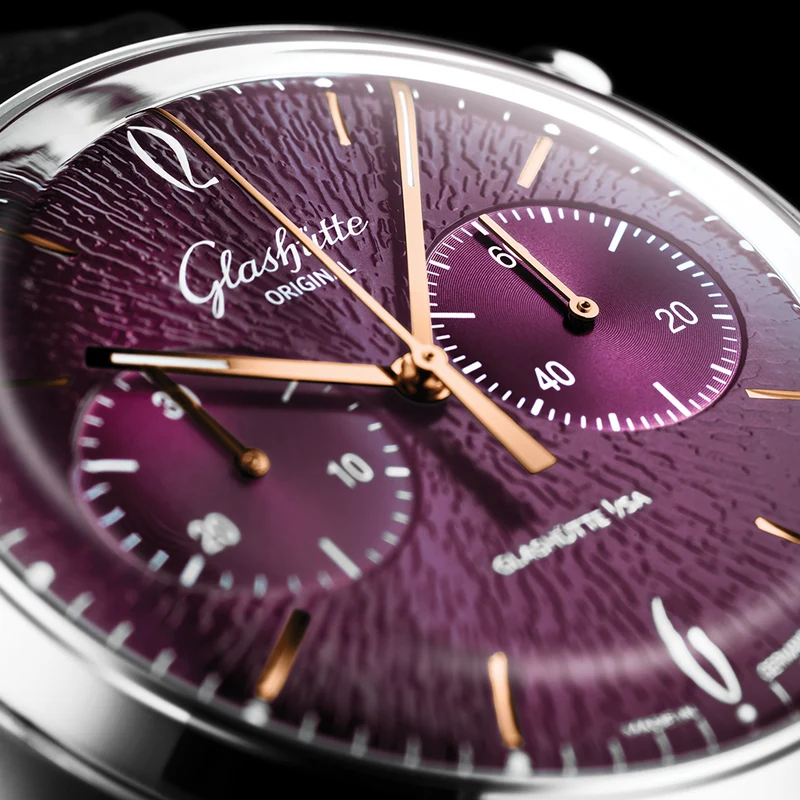 Sixties Chronograph Annual Edition 2026 42mm - Purple on Fabric Strap