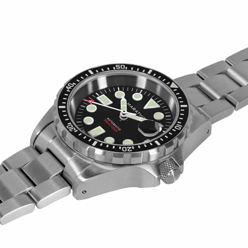 OSAR-D Type I Automatic with Date 36mm - Black on Bracelet