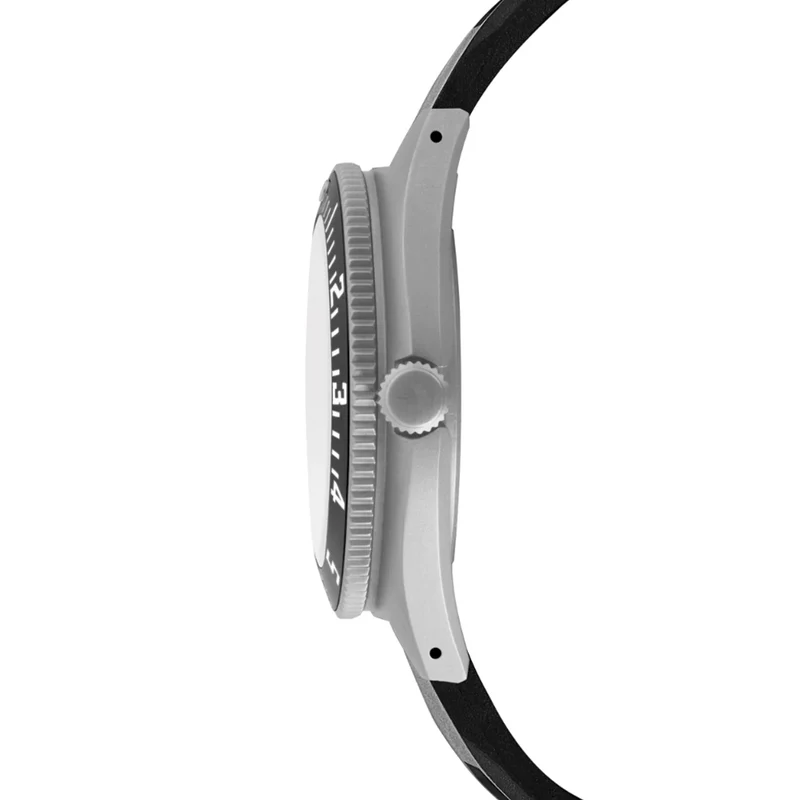 SSNAV-D Arctic Edition 41mm - White on Rubber Strap